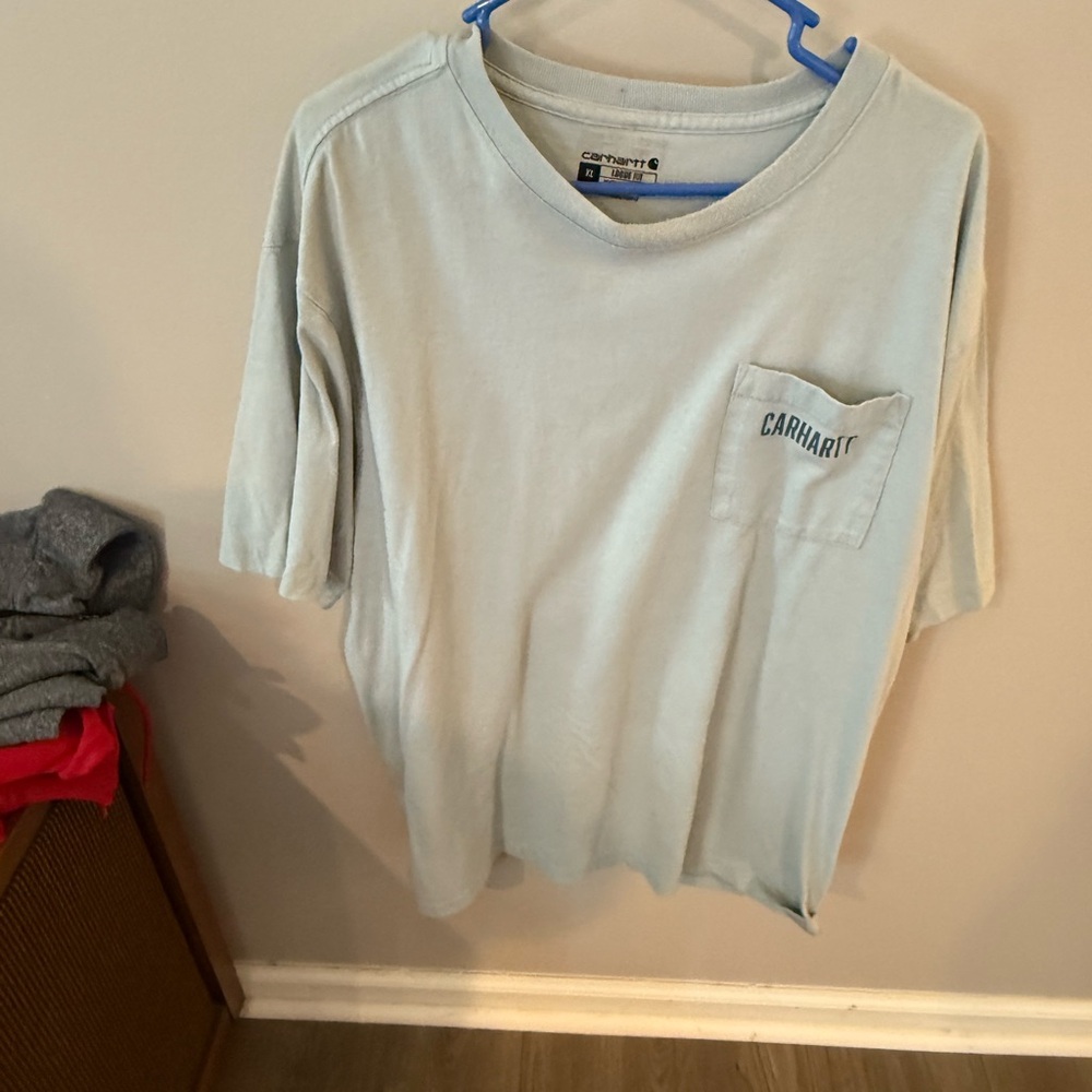 Carhartt Sky Blue Pocket Tee